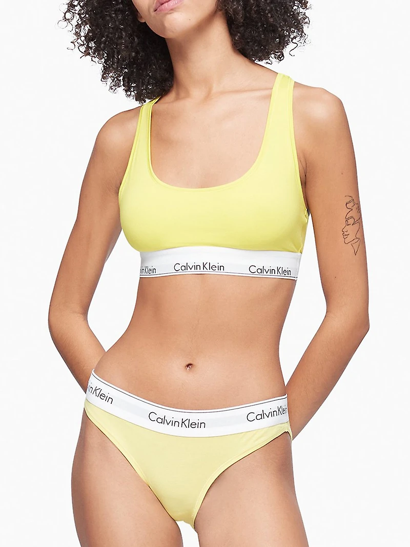 BRALETTE MODERNE EN COTON NON DOUBLÉ POUR FEMMES