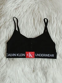 BRALETTE EN MAILLE MONOGRAMME POUR FEMMES - BLK LIQUIDATION