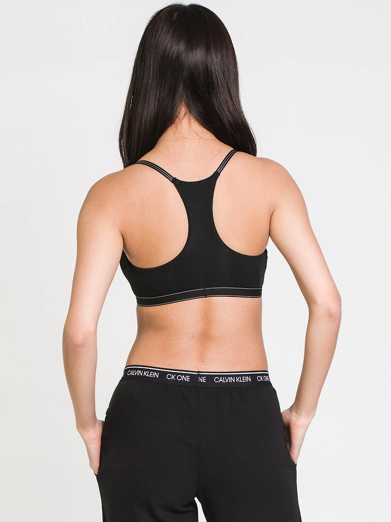 CALVIN KLEIN PURE RIBBED BRA - CLEARANCE