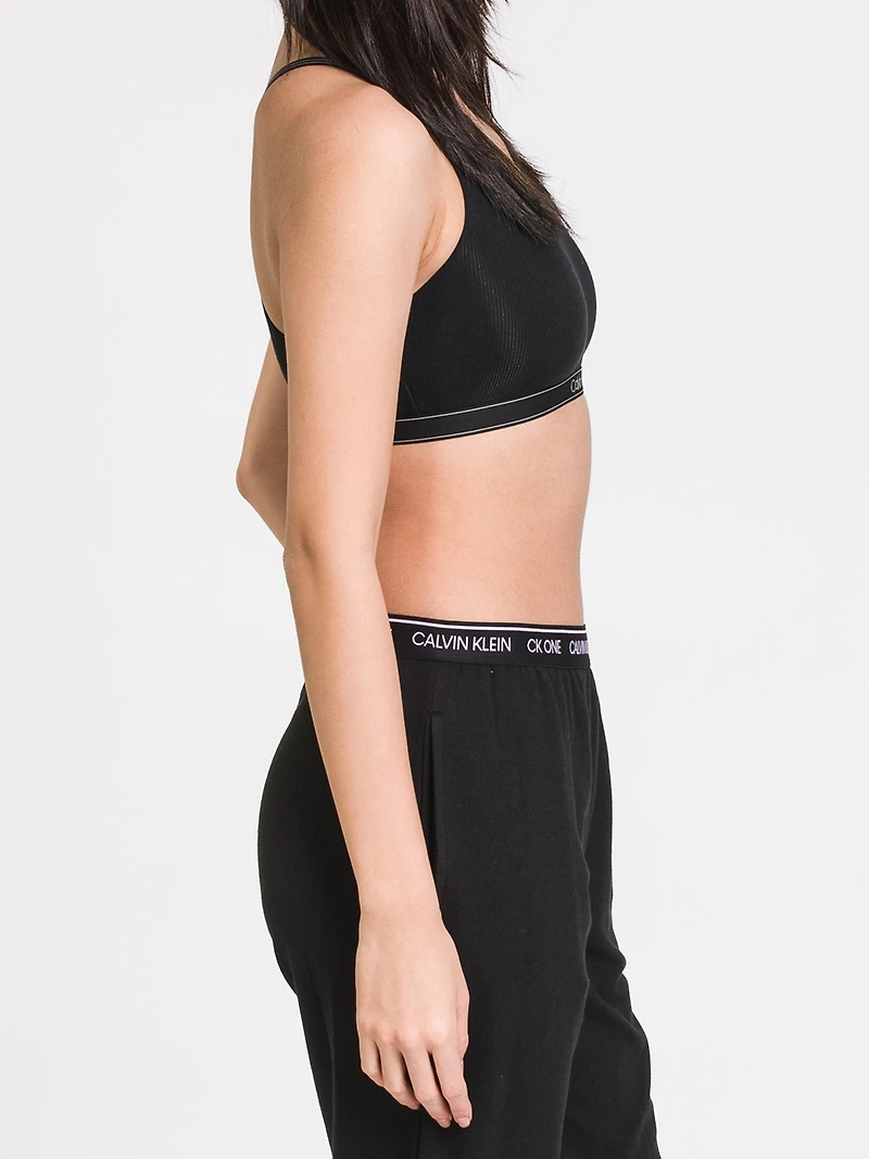 CALVIN KLEIN PURE RIBBED BRA - CLEARANCE