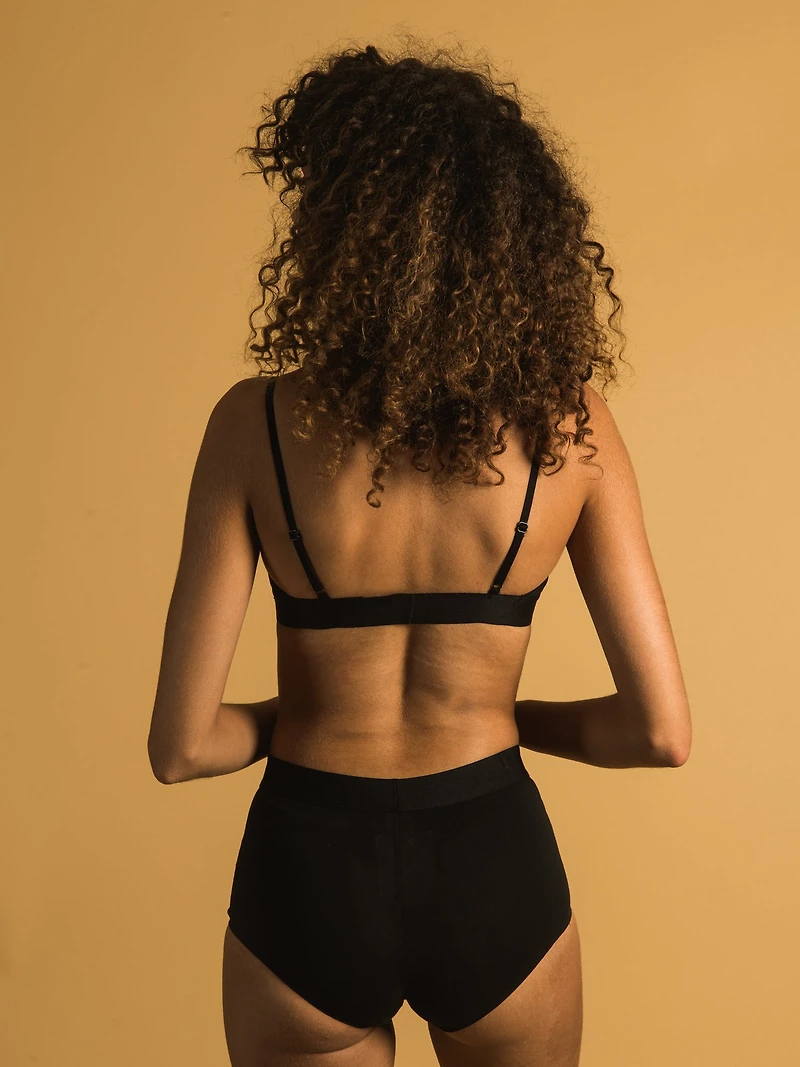 CALVIN KLEIN MONOLITH COTTON BRALETTE - DESTOCKAGE