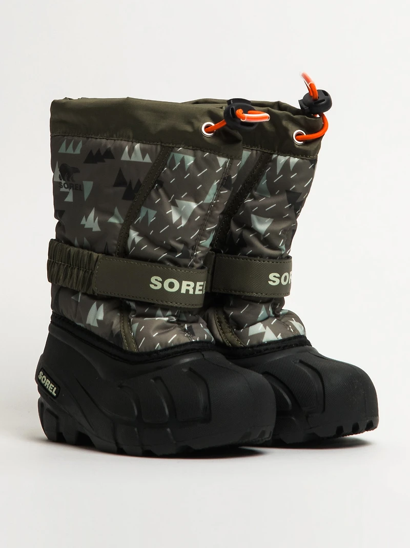 BOTTE IMPRIMÉE FLURRY POUR ENFANTS SOREL CHILDRENS