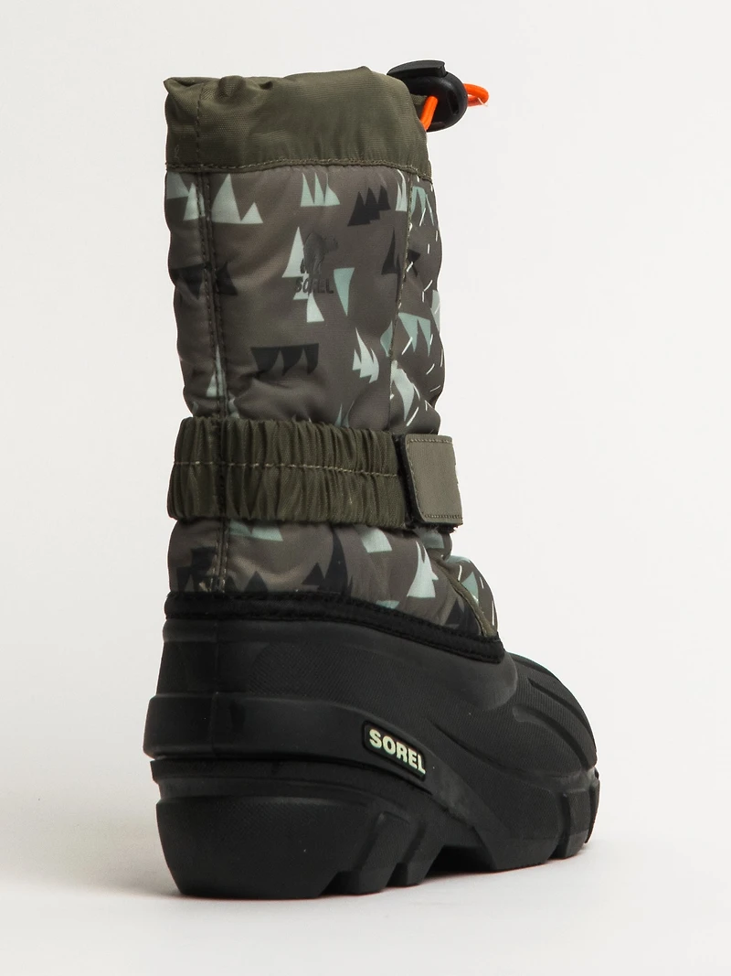 BOTTE IMPRIMÉE FLURRY POUR ENFANTS SOREL CHILDRENS