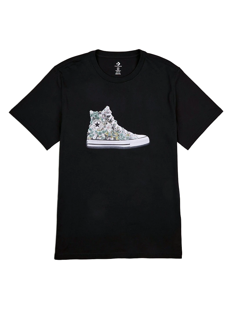 CONVERSE BLOOMING CHUCKS GRAPHIC T-SHIRT - CLEARANCE