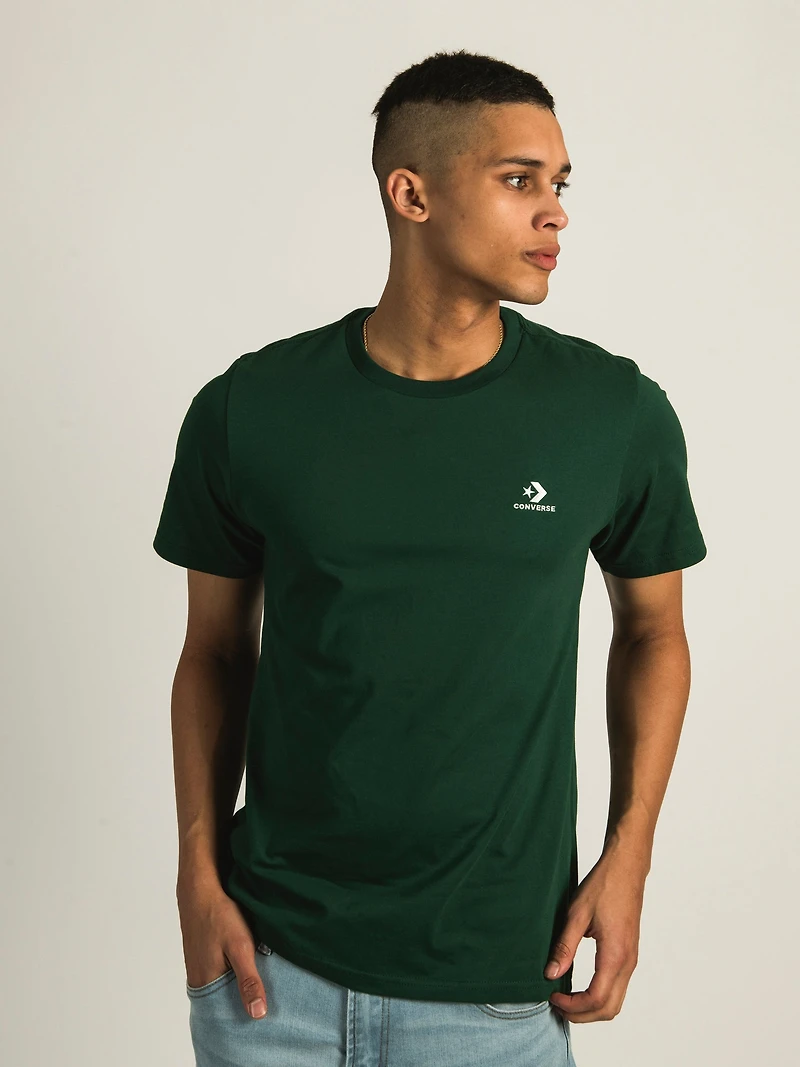 CONVERSE GO-TO EMBROIDERED STAR CHEVRON T-SHIRT - CLEARANCE
