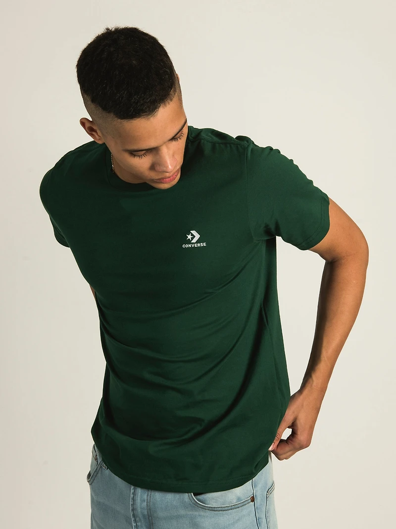 CONVERSE GO-TO EMBROIDERED STAR CHEVRON T-SHIRT - CLEARANCE
