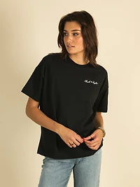 CONVERSE CHUCK LC EMBROIDERED OVERSIZED T-SHIRT - CLEARANCE