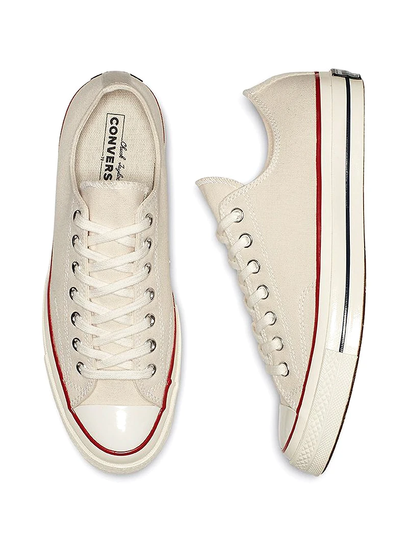 BASKETS EN TOILE CHUCK 70 E OX POUR HOMME