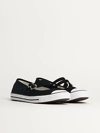 WOMENS CONVERSE CTAS DAINTY MARY JANE SLIP-ON - BLACK/EGRET