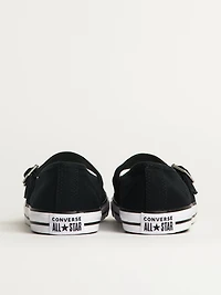 WOMENS CONVERSE CTAS DAINTY MARY JANE SLIP-ON - BLACK/EGRET