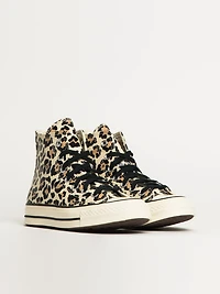 WOMENS CONVERSE CHUCK 70 SNEAKER - LEOPARD