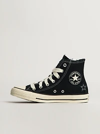 BASKETS CONVERSE CHUCK TAYLOR ALL-STARS AU DESIGN VIEILLI - NOIR