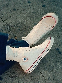 CHAUSSURES HAUTES EN TOILE CHUCK POUR FEMMES