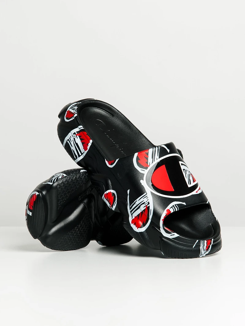 MENS CHAMPION MELOSO SQUISH SL COMIC PRINT - CLEARANCE