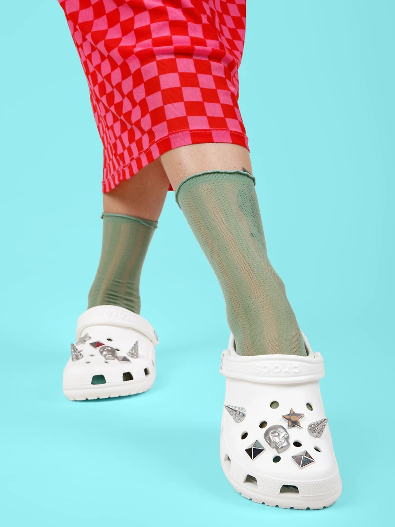 WOMENS CROCS CLASSIC CLOGS - WHITE