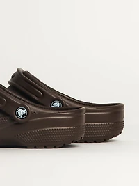 WOMENS CROCS CLASSIC CLOG - COFFEE