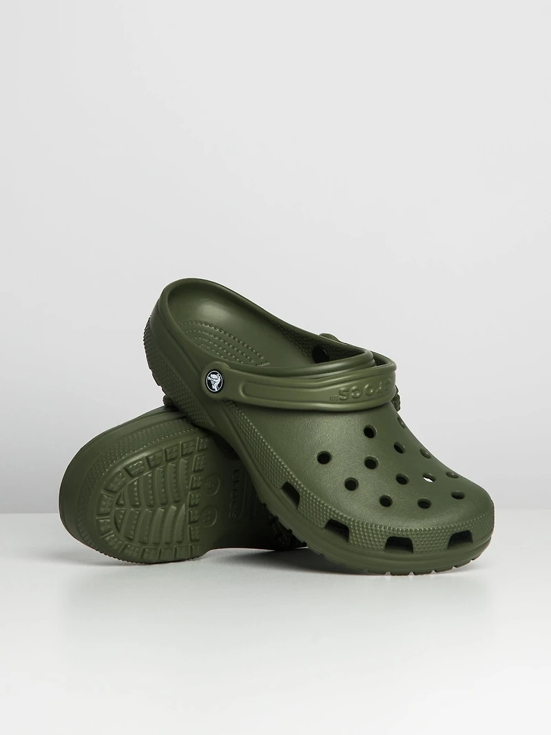 MENS CROCS CLASSIC CLOG - ARMY GREEN