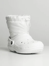 WOMENS CROCS CLASSIC LINED PUFFY BOOT - CLEARANCE
