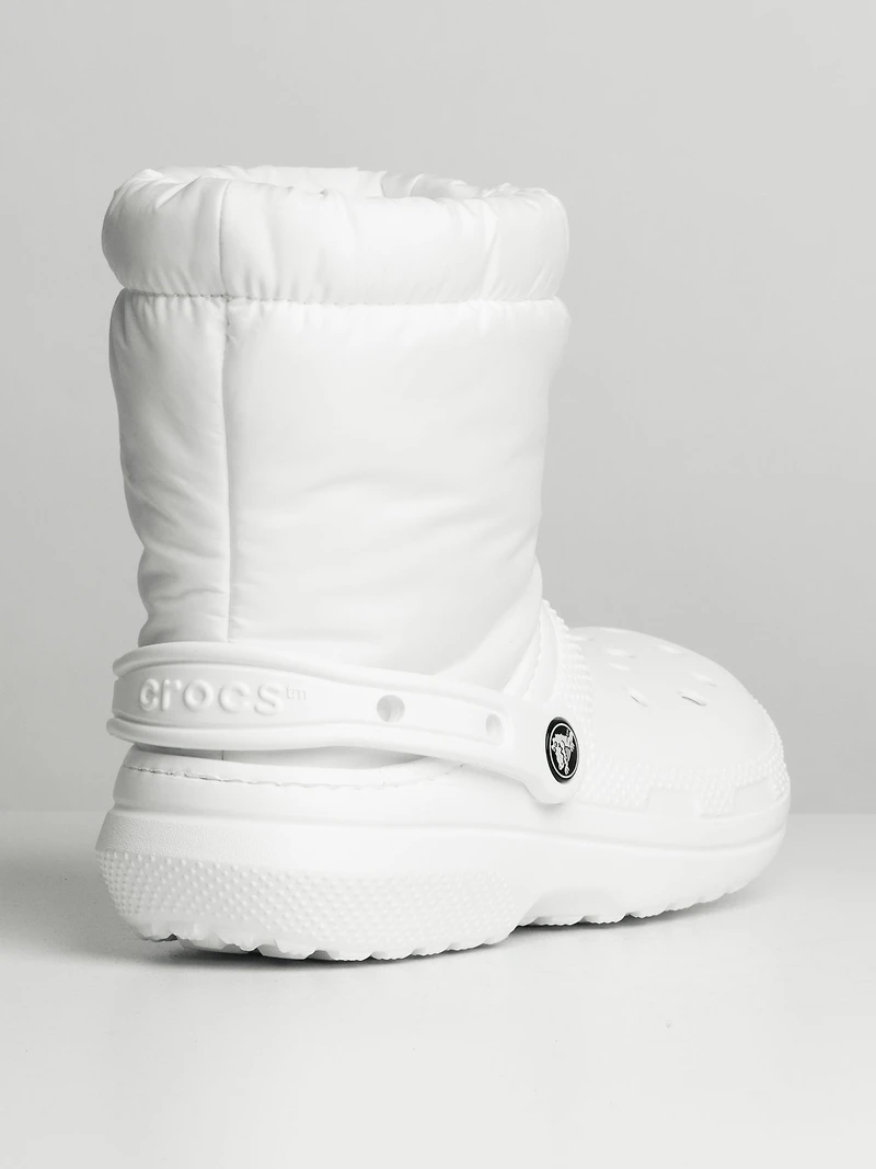 WOMENS CROCS CLASSIC LINED PUFFY BOOT - CLEARANCE