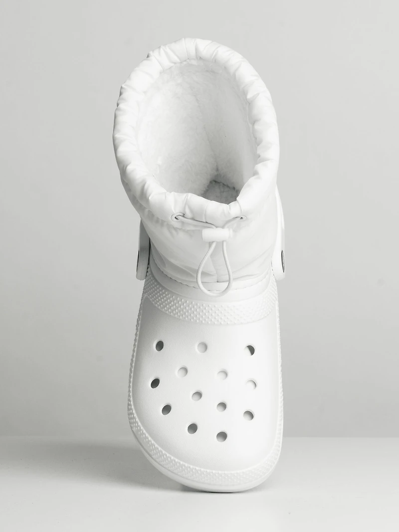 WOMENS CROCS CLASSIC LINED PUFFY BOOT - CLEARANCE