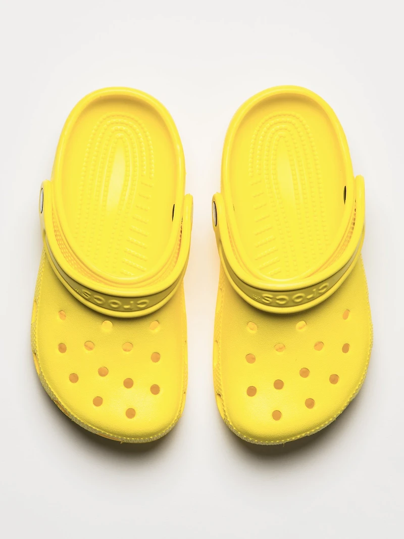KIDS CROCS CLASSIC CLOG - CYBER YELLOW