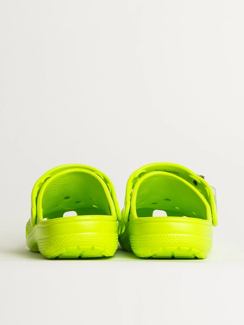 WOMENS CROCS MONSTERS INC MIKE CLASSIC CLOG - LIME GREEN