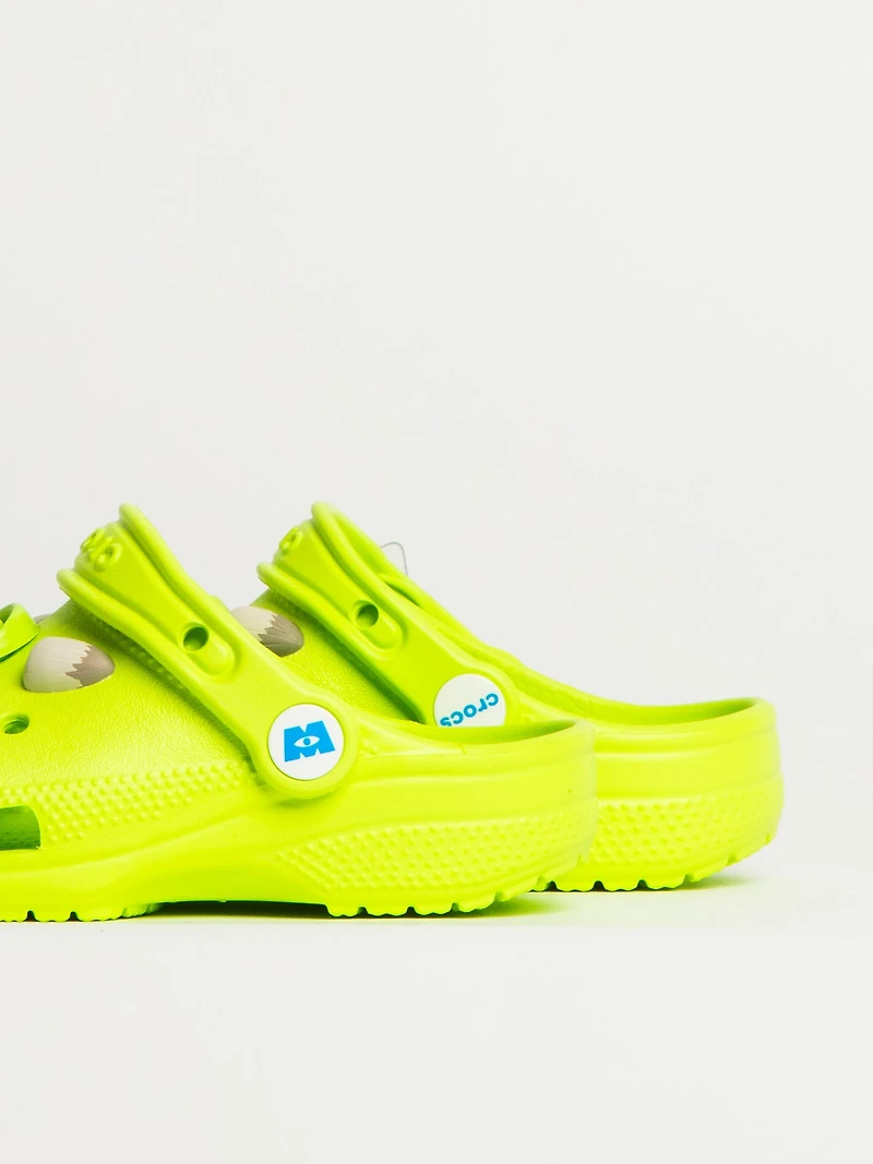 KIDS CROCS MONSTERS INC MIKE CLASSIC CLOG - LIME GREEN