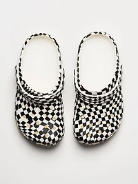 KIDS CROCS CLASSIC WARPED CHECKER CLOG