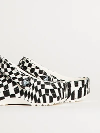 SABOT CROCS CLASSIC WARPED CHECKER POUR ENFANTS