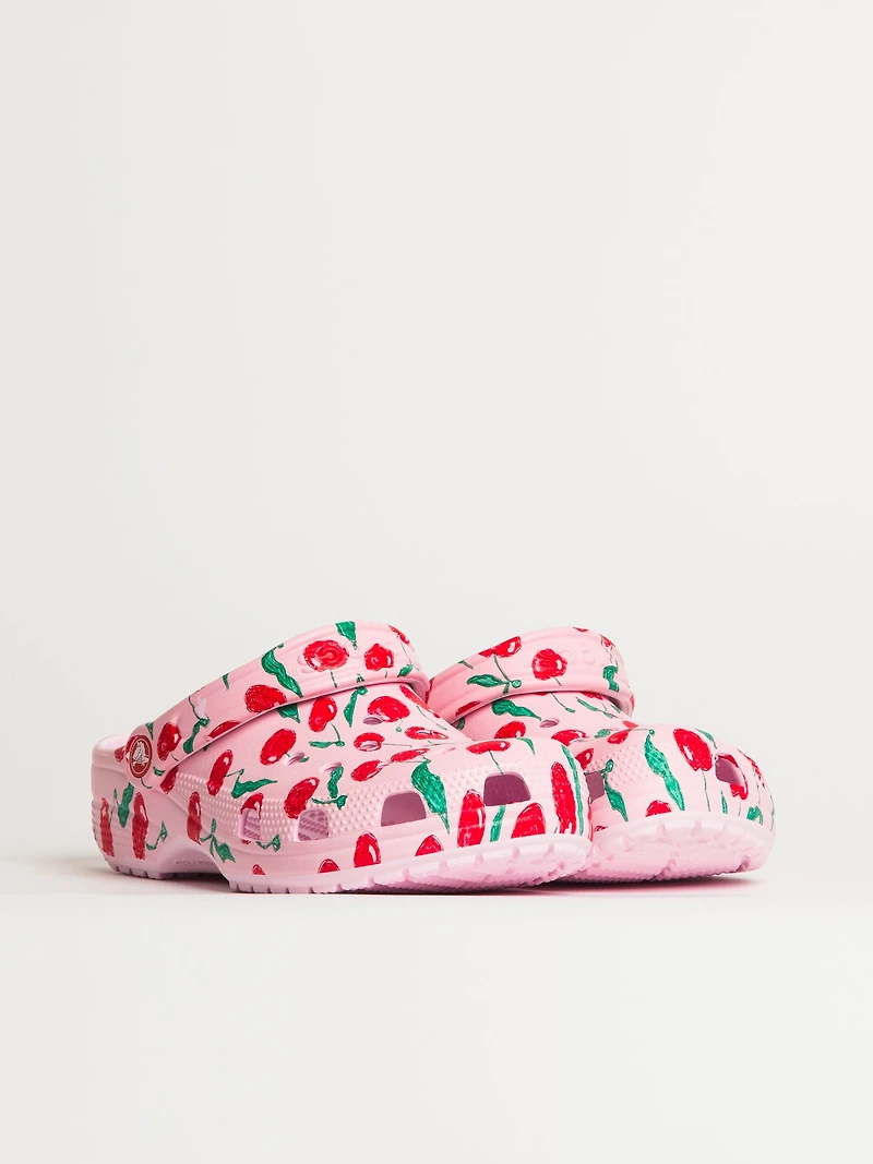 SABOT CROCS CLASSIC FRESH FRUITS - ROSE