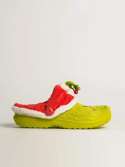 MENS CROCS THE GRINCH CLASSIC LINED CLOG