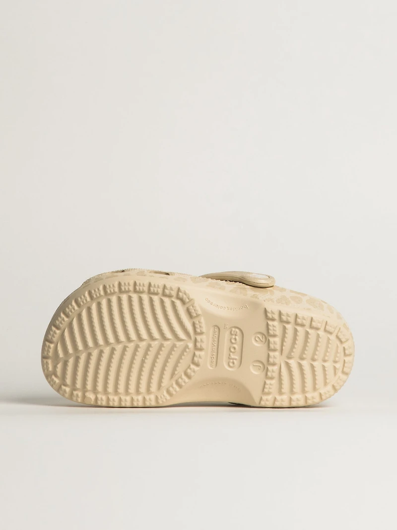 KIDS CROCS CLASSIC GRAPHIC CLOG - LEOPARD