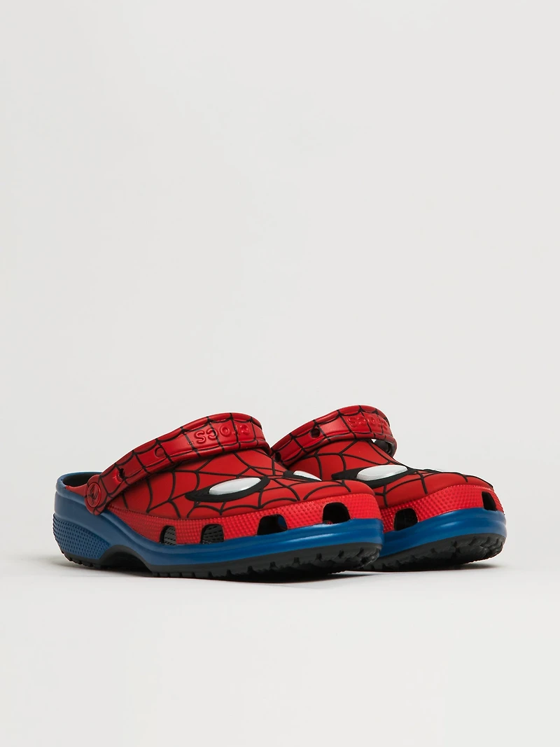 CROCS SPIDERMAN CLASSIC CLOG SLIP-ON - RED