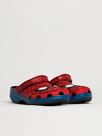CROCS SPIDERMAN CLASSIC CLOG SLIP-ON - RED