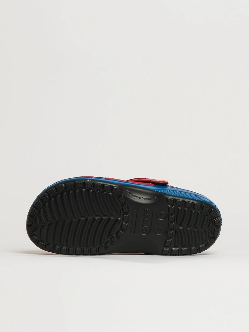 CROCS SPIDERMAN CLASSIC CLOG SLIP-ON - RED