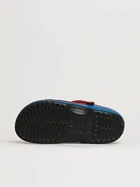 CROCS SPIDERMAN CLASSIC CLOG SLIP-ON - RED