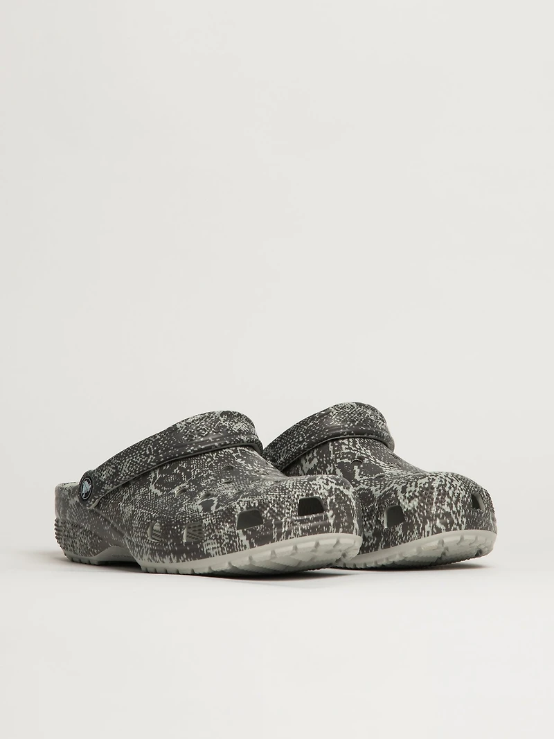 SABOTS À SLIP-ON CROCS CLASSIC POP ANIMAL - GRIS