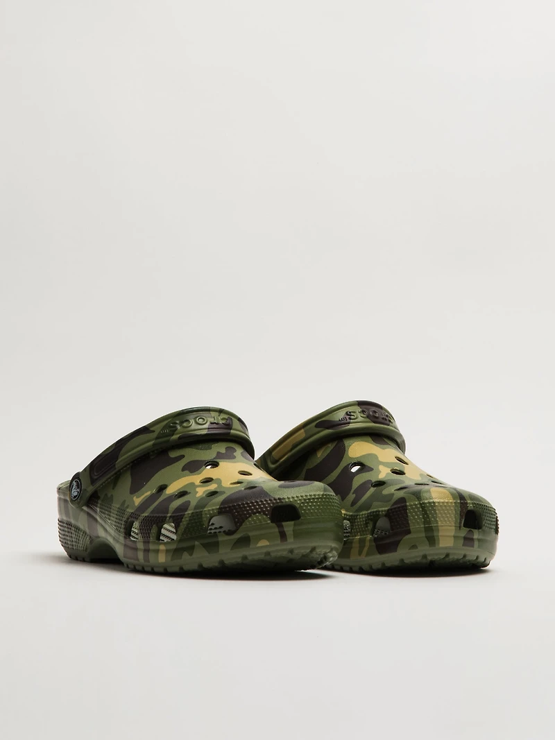 MENS CROCS DUCK CAMO CLOG - CARGO