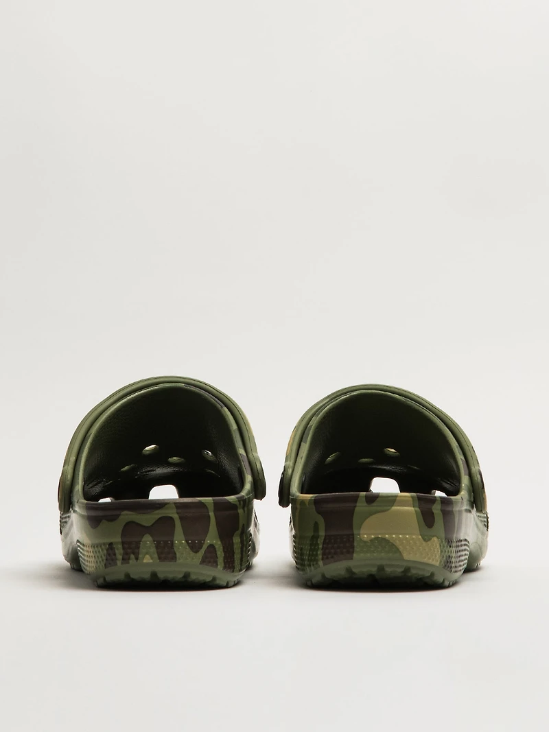 MENS CROCS DUCK CAMO CLOG - CARGO