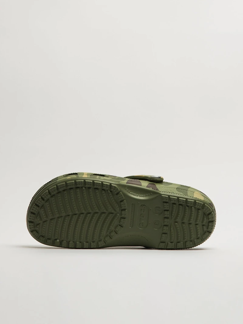 MENS CROCS DUCK CAMO CLOG - CARGO