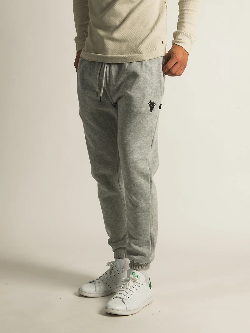 CROOKS & CASTLES CORE ESSENTIALS EMBROIDERED JOGGER - CLEARANCE