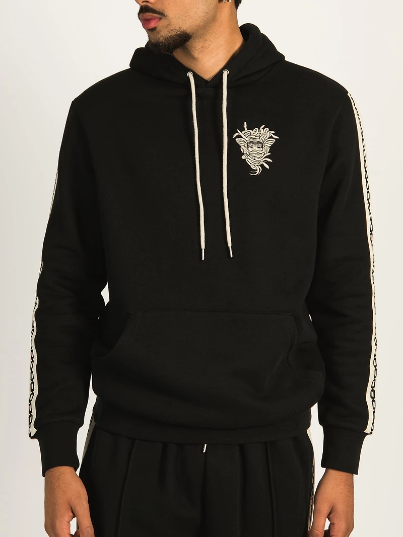 CROOKS & CASTLES MEDUSA SML CORE LOGO PULLOVER - CLEARANCE