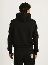 CROOKS & CASTLES MEDUSA SML CORE LOGO PULLOVER - CLEARANCE