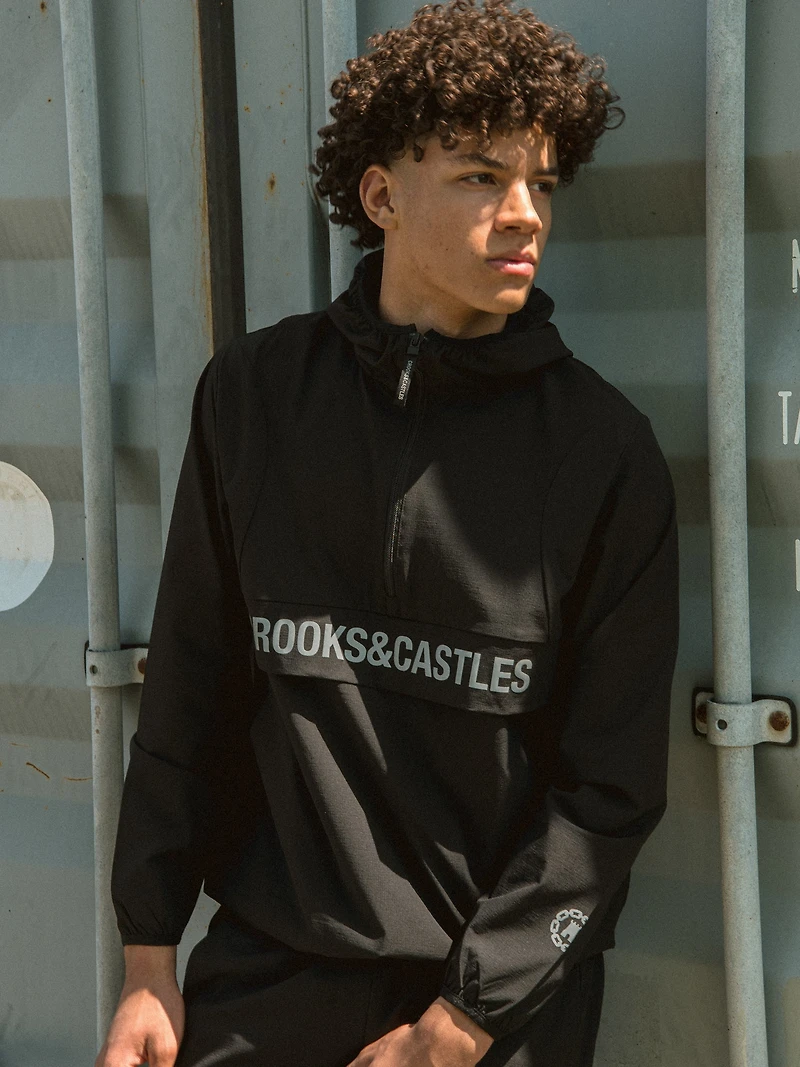 CROOKS & CASTLES VESTE ANORAK SQ - DÉGAGEMENT