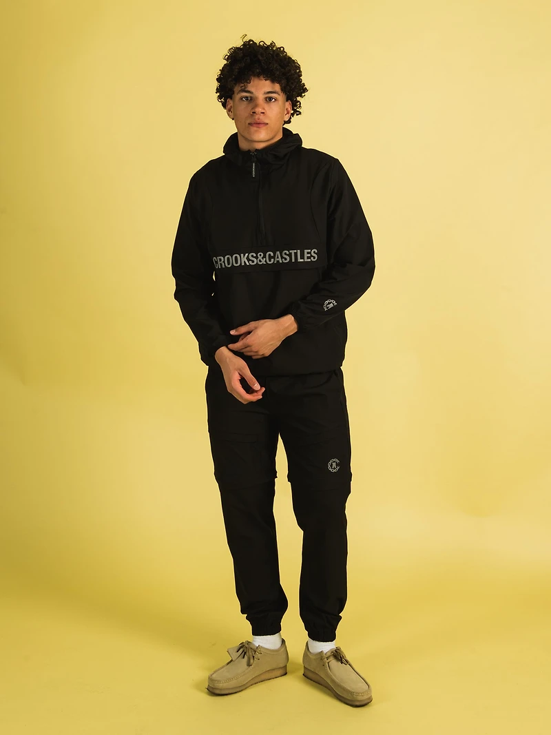CROOKS & CASTLES SQ ANORAK JACKET - CLEARANCE
