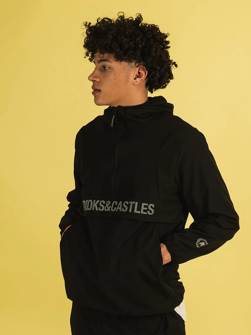 CROOKS & CASTLES SQ ANORAK JACKET - CLEARANCE