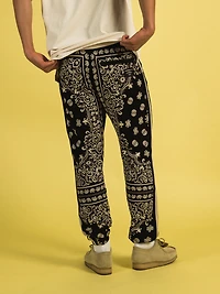 PANTALON DE SURVÊTEMENT PAISLEY AOP CROOKS & CASTLES - DÉGAGEMENT