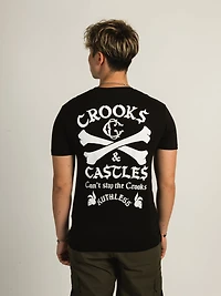 T-SHIRT CROOKS & CASTLES KUSH - DÉGAGEMENT