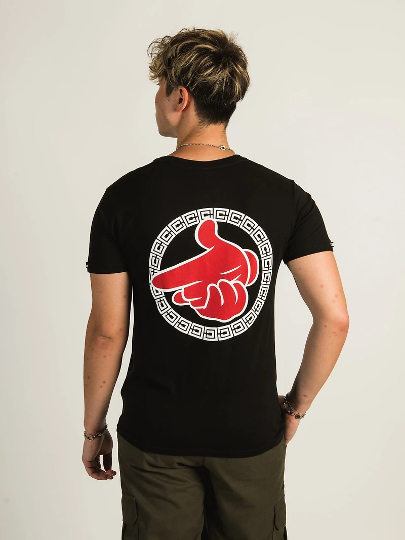 CROOKS & CASTLES T-SHIRT AIR PISTOLET - DÉGAGEMENT