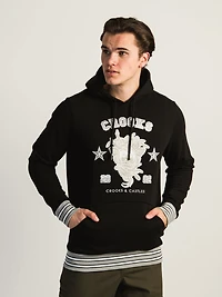 CHANDAIL À CAPUCHE BRODÉ CHENILLE TEAM